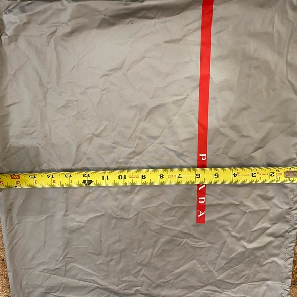 Prada large waterproof dust bag 191/2” across 171/2” length - Picture 3 of 6